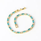 Bracciale Dazzling Gold Turquoise