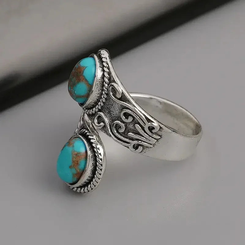Anello in Argento Turchese Prestige