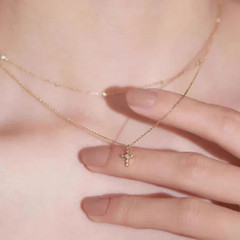 Collana con Croce Whisper