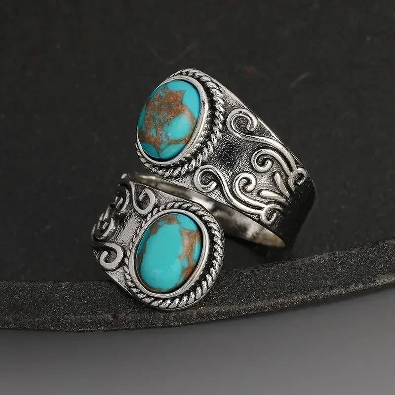 Anello in Argento Turchese Prestige