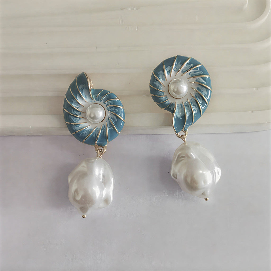 Orecchini in Perla di Conchiglia
