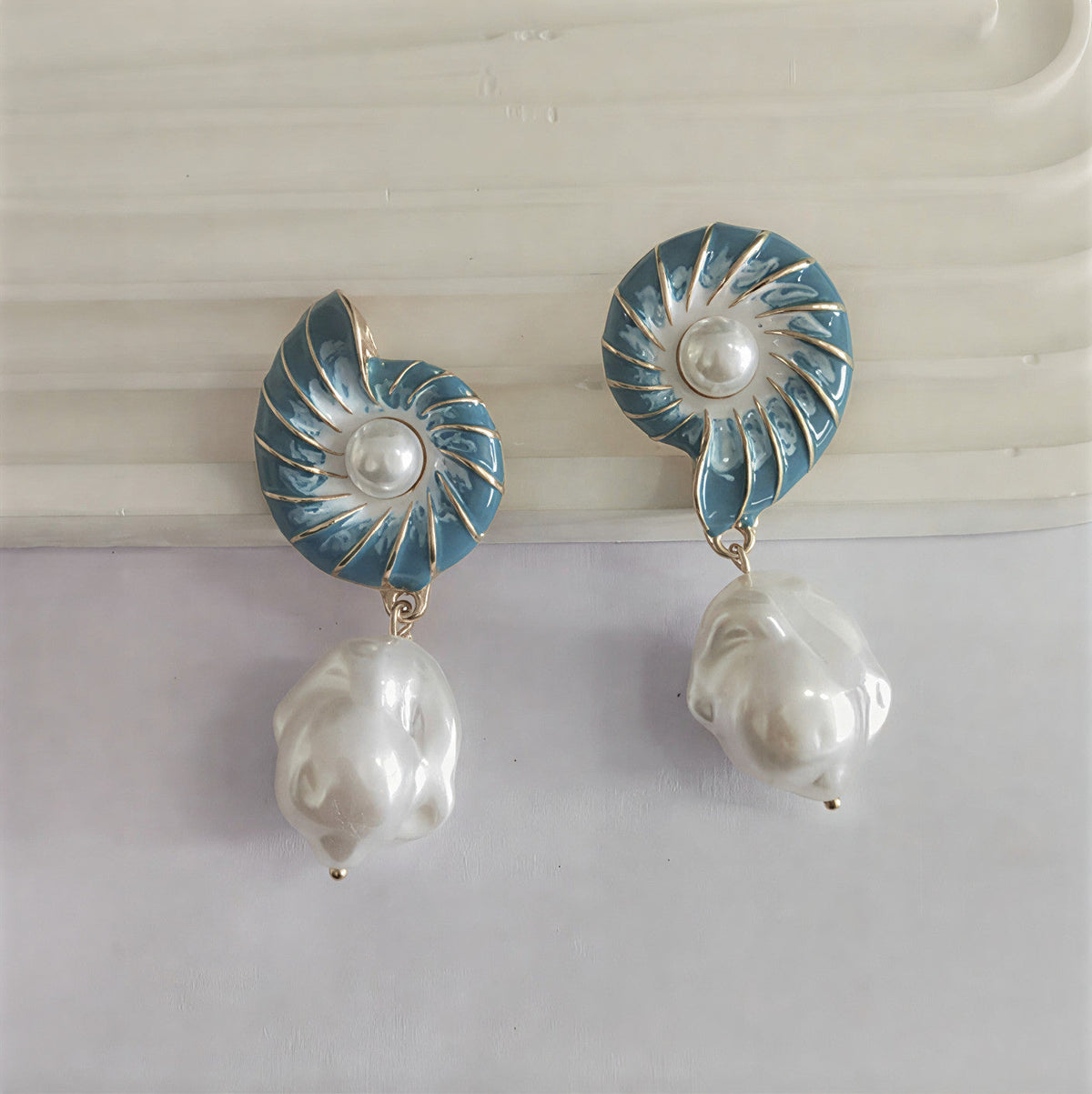 Orecchini in Perla di Conchiglia