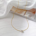 Collana con Pendente Solitario Delicata
