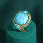 Anello Turchese Ipnotico