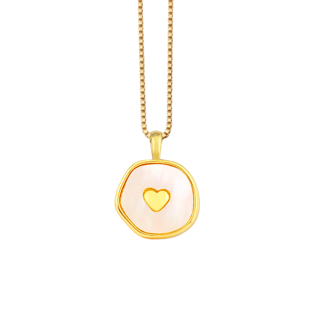 Collana a Croce con Conchiglia Seraphine