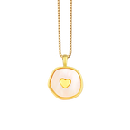 Collana a Croce con Conchiglia Seraphine