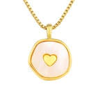 Collana a Croce con Conchiglia Seraphine