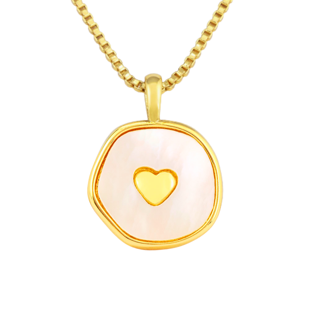 Collana a Croce con Conchiglia Seraphine