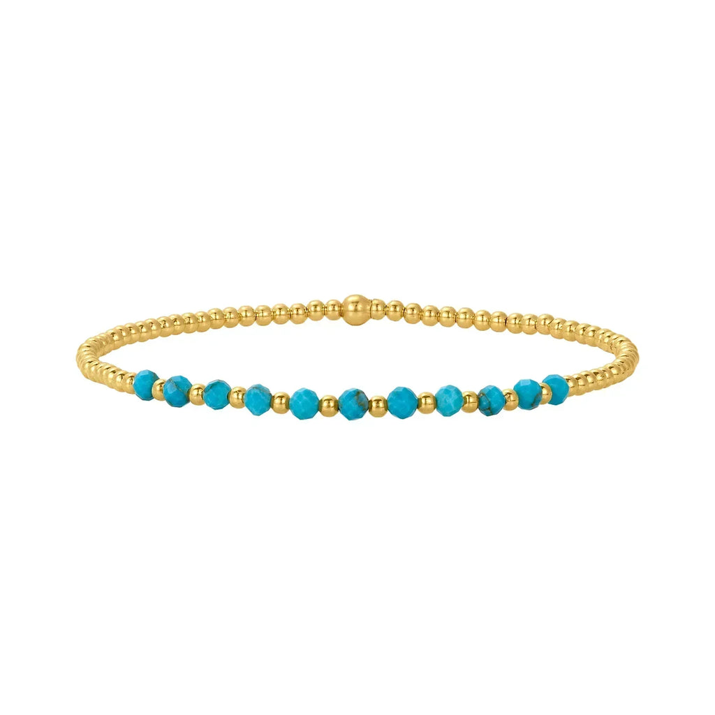 Bracciale con perline Turchesi Heritage