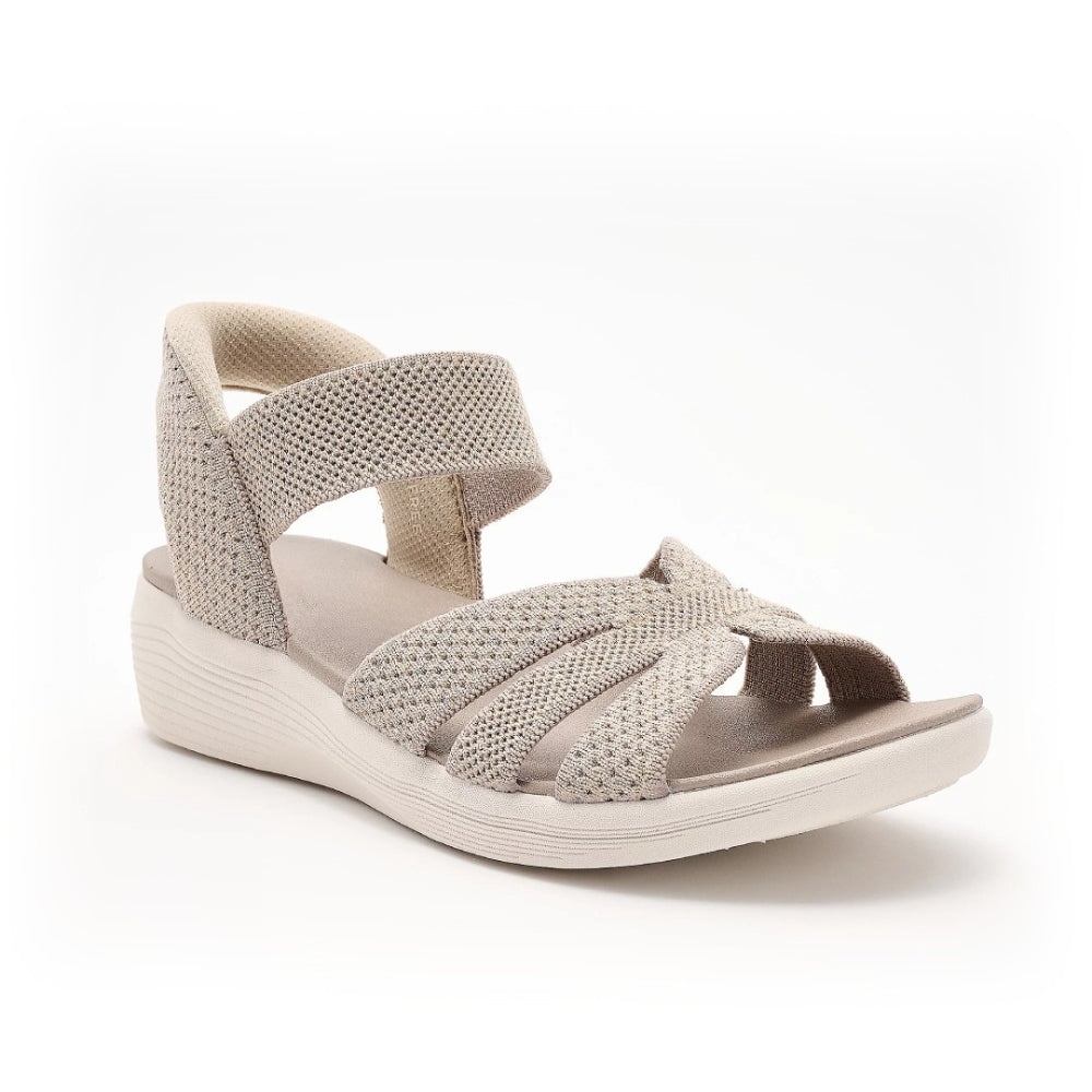 Sandali Wedge in Maglia con Paillettes – Allungati nell'Estate