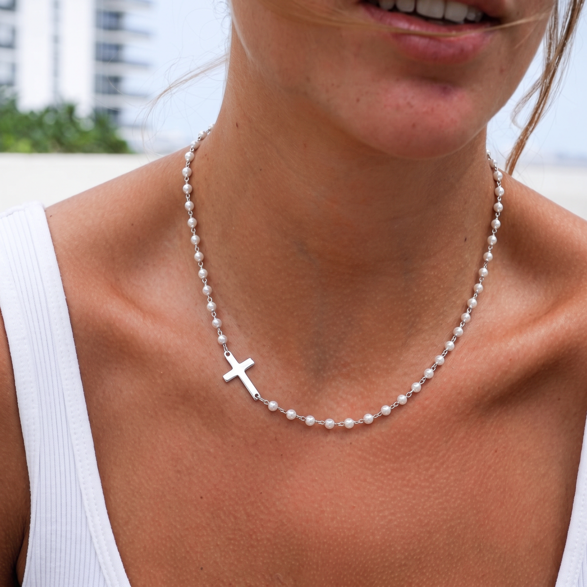 Collana Elora con Perla
