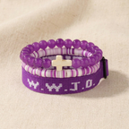 Collezione di 3 Bracciali Accatastati