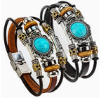 Bracciale Vintage con Fibbia Turchese