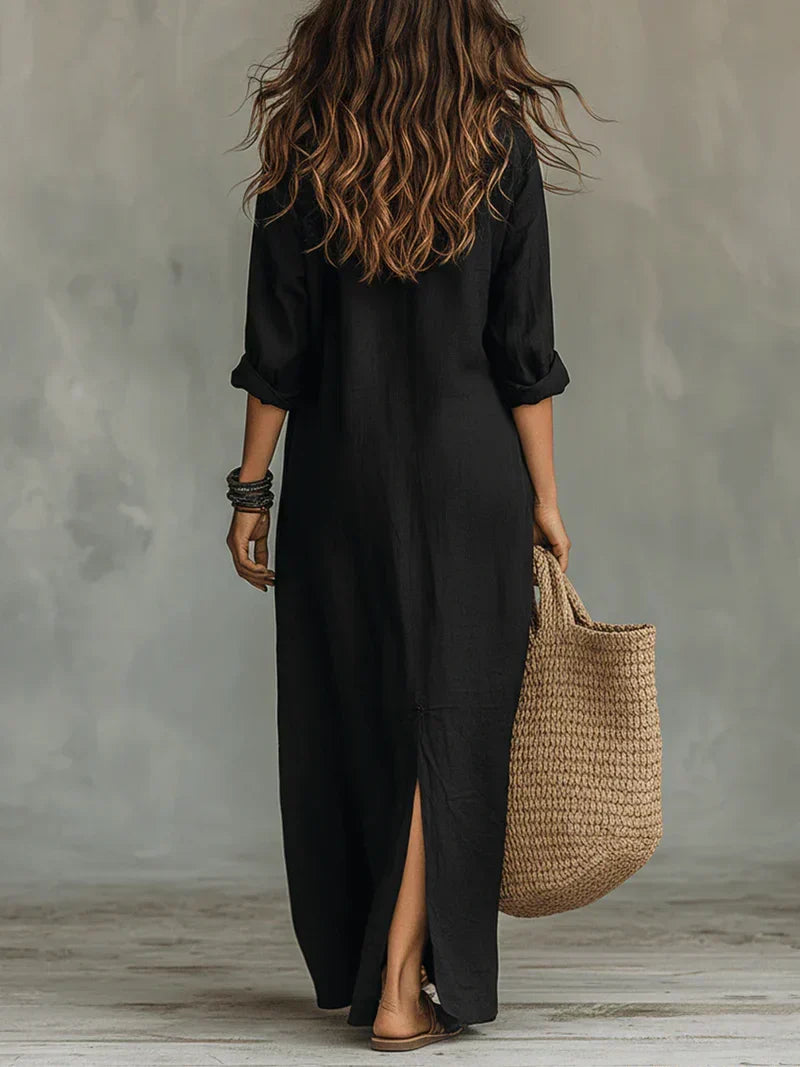 Sheila | Vestito maxi con silhouette versatile per il giorno