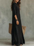 Sheila | Vestito maxi con silhouette versatile per il giorno