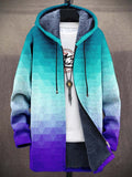 Giada | Cardigan con Cappuccio Sfumato