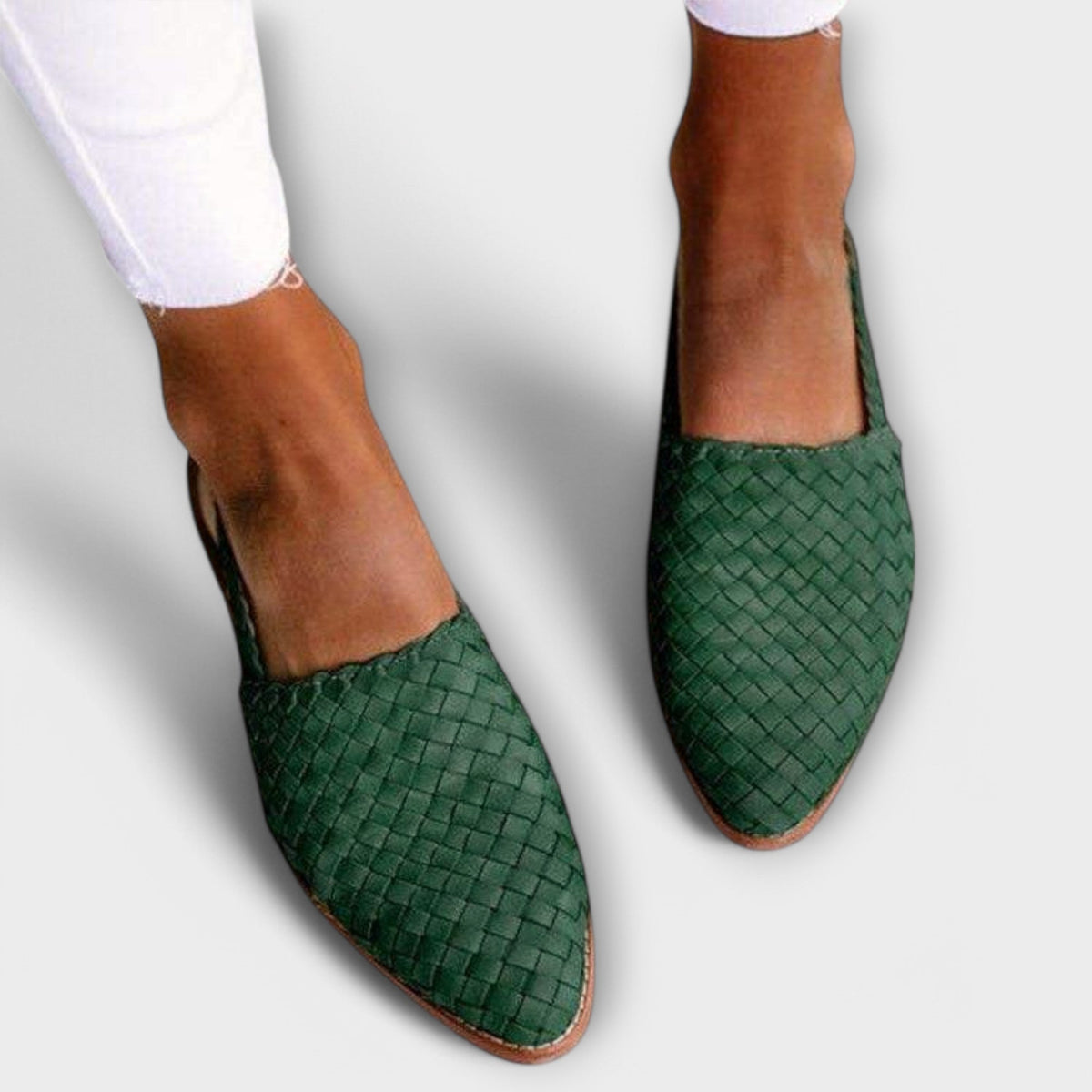 Caterina | Mocassino Intrecciato per Donna