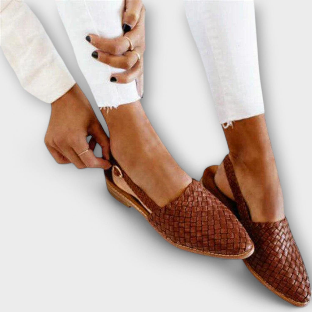 Caterina | Mocassino Intrecciato per Donna