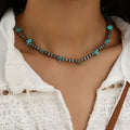 Collana di Perline Turchesi Classica