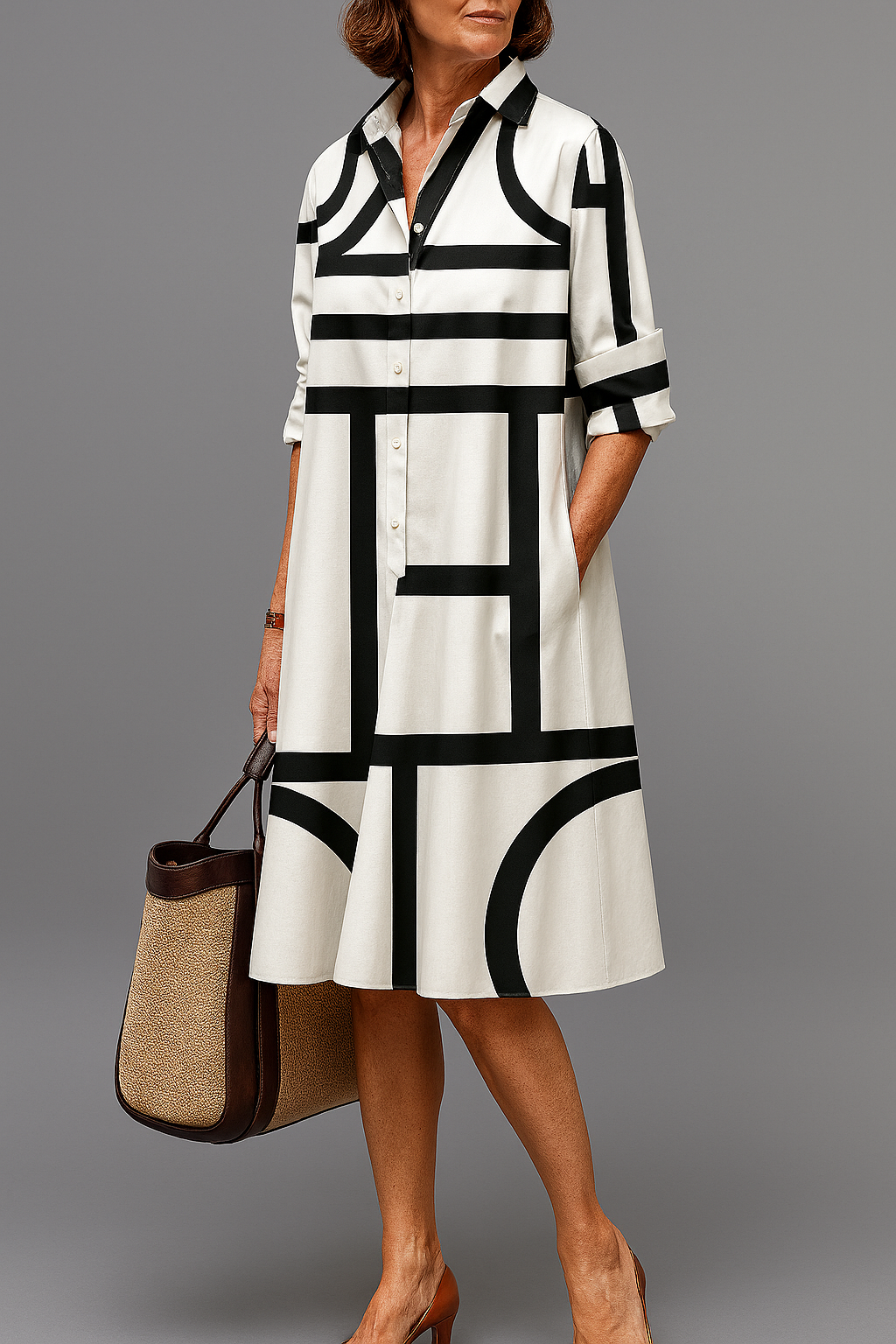 Annette | Abito Midi Chic