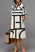 Annette | Abito Midi Chic