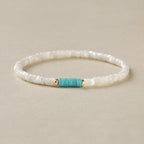 Bracciale Elegante in Perle Turchesi
