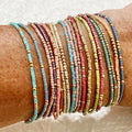Set di Braccialetti Colorati Boho