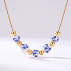 Collana di Perle in Ceramica Spagnola