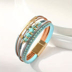 Bracciale Vintage Oro Turchese