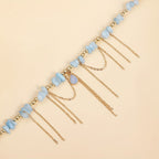 Collana con Catena Dorata Turchese