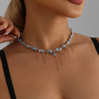 Collana con Catena Dorata Turchese