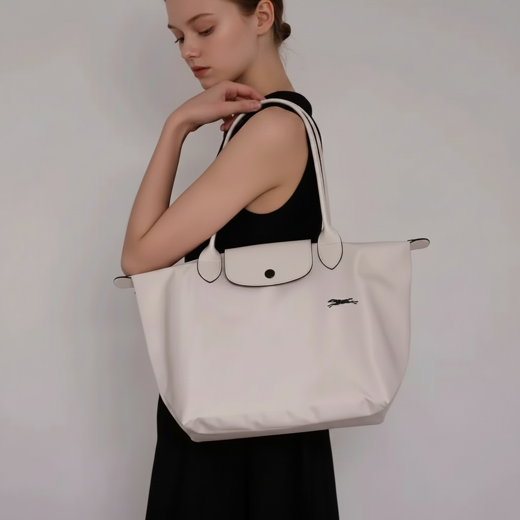 BOLSO TOTE GRANDE | BEIGE CHIARO