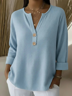 Lucinda™ | Camicia Henley con bottoni