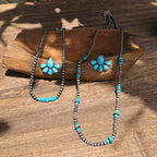 Collana e Orecchini Set in Turchese Convertible