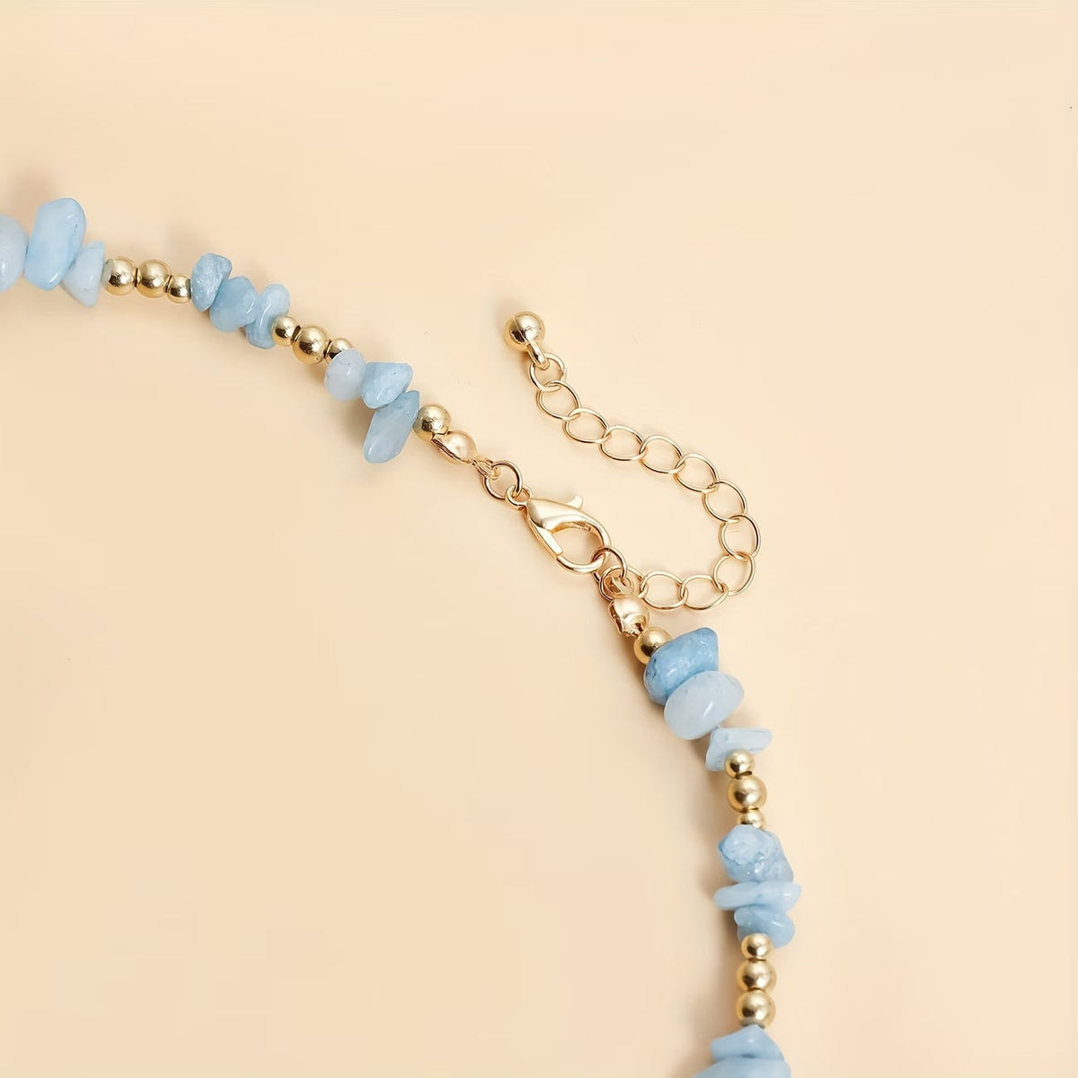 Collana con Catena Dorata Turchese