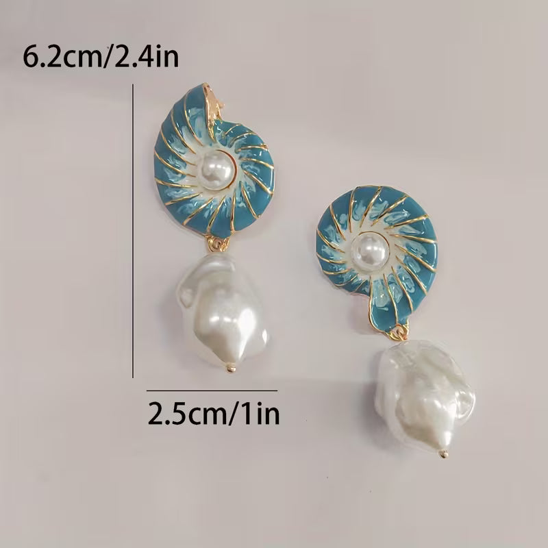 Orecchini in Perla di Conchiglia