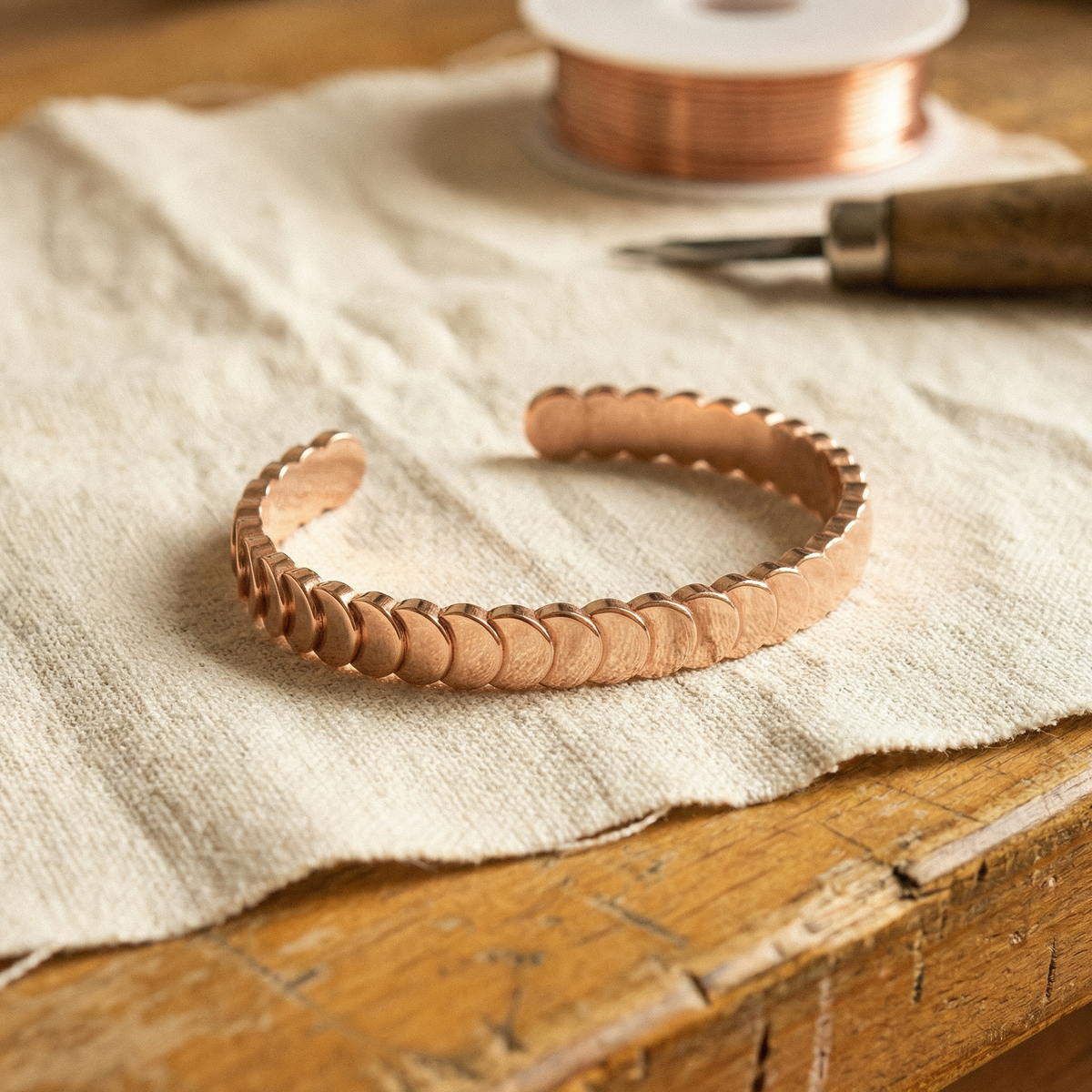 Bracciale in Rame Tide di Elena