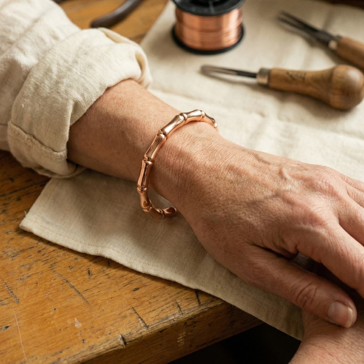 Bracciale in Rame Grove di Elena