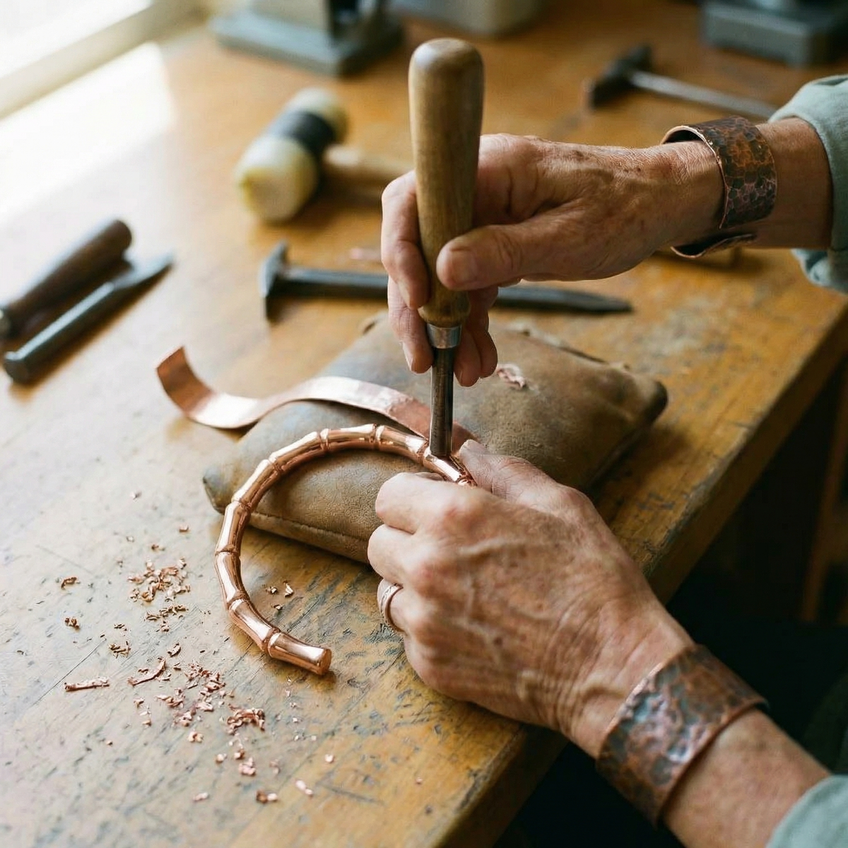 Bracciale in Rame Grove di Elena