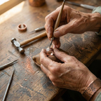 Anello in Rame a Petali di Elena
