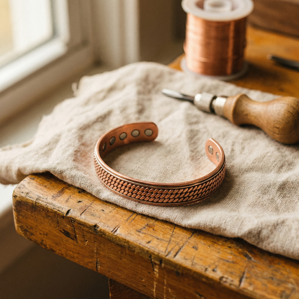 Bracciale in Rame Wave di Elena