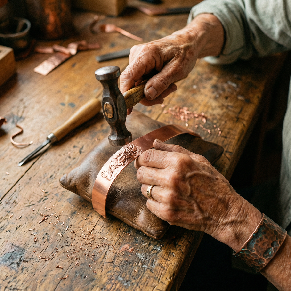 Bracciale in Rame Loam di Elena