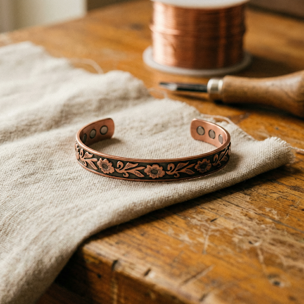 Bracciale in Rame della Vite di Elena