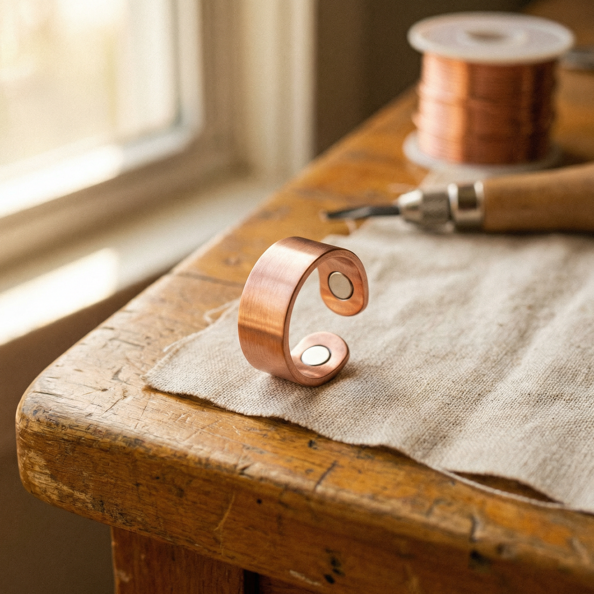 Anello in Rame Saldato di Elena