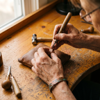 Anello in Rame Burr di Elena