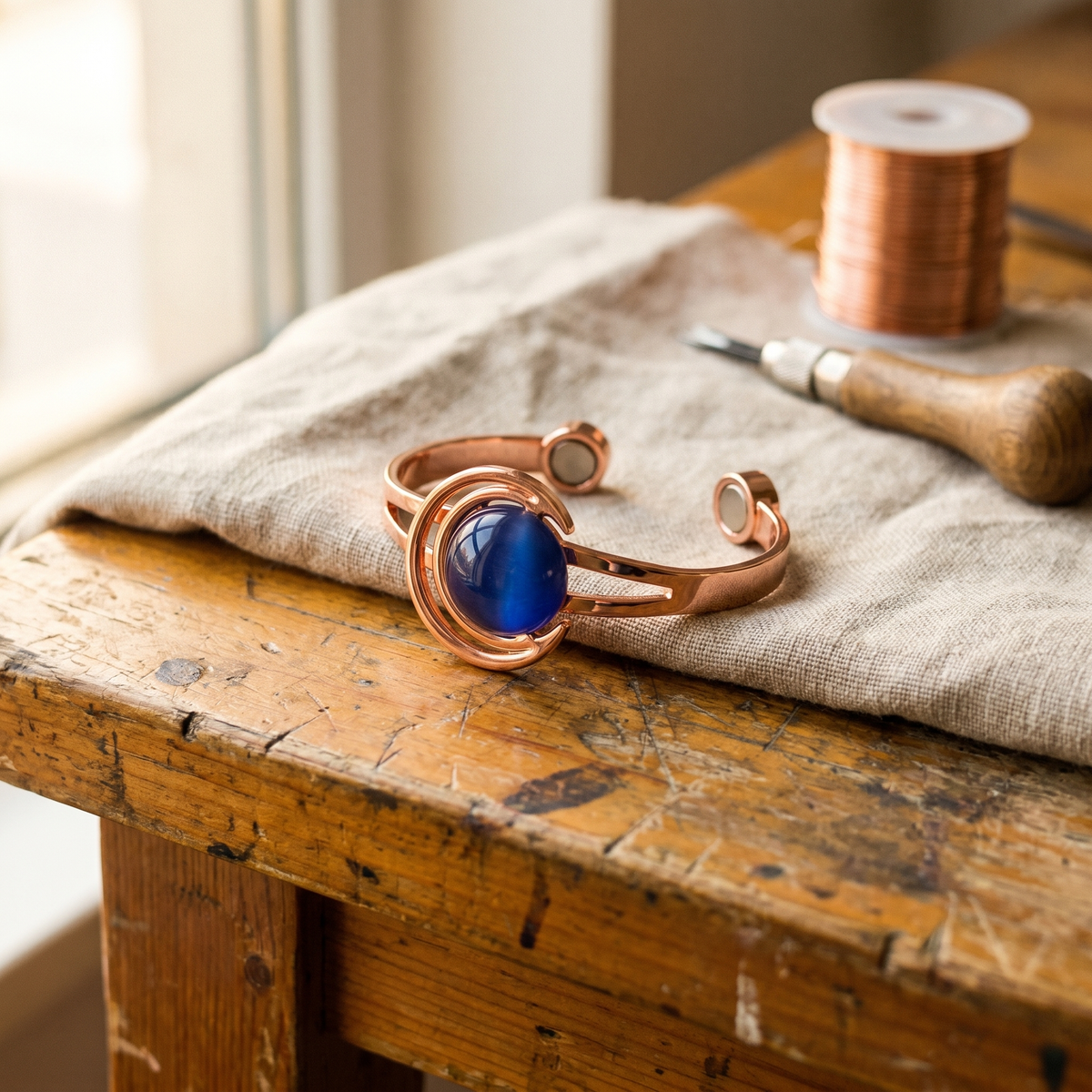 Bracciale in Rame Sfera di Elena