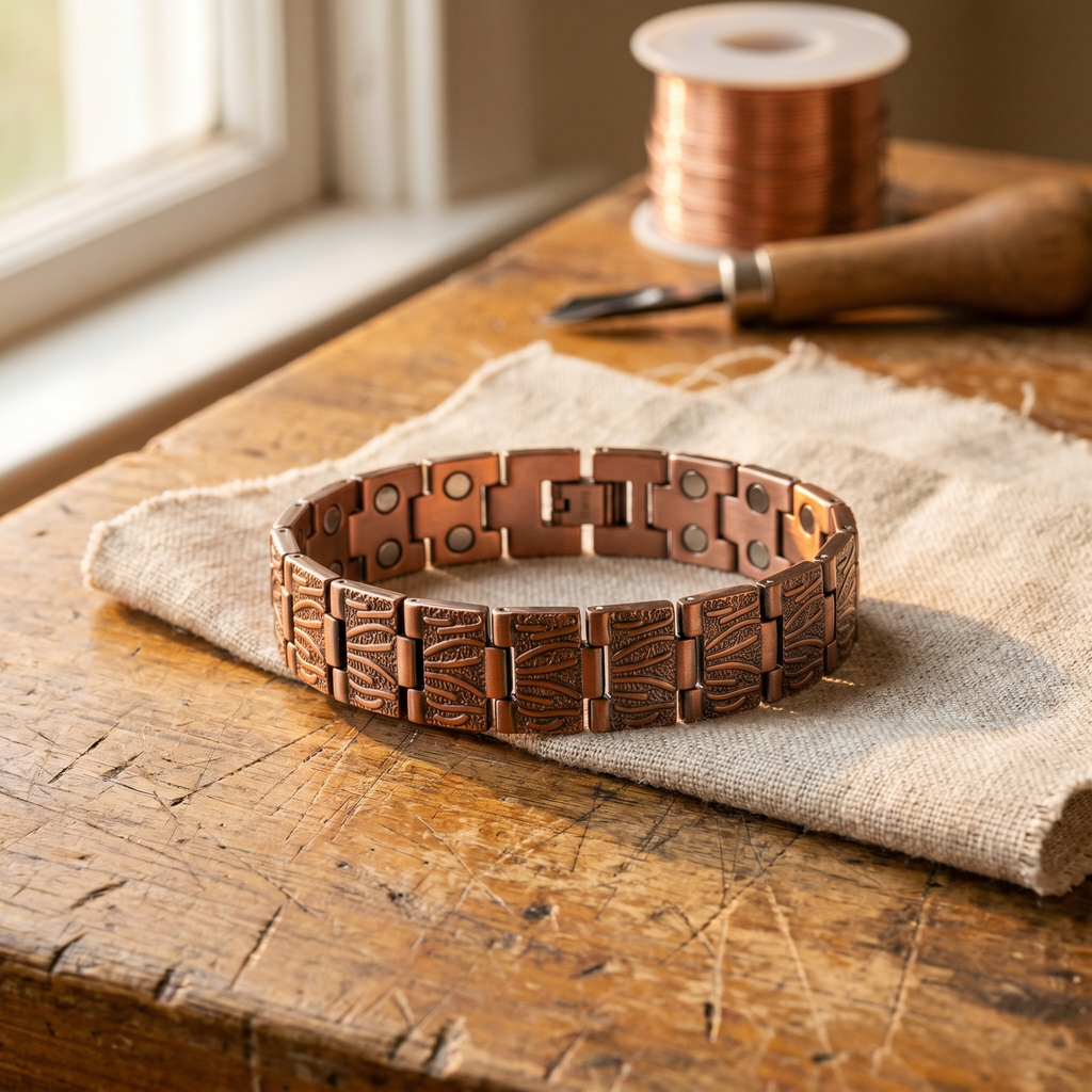 Bracciale in Rame per Uomo Grit di Elena