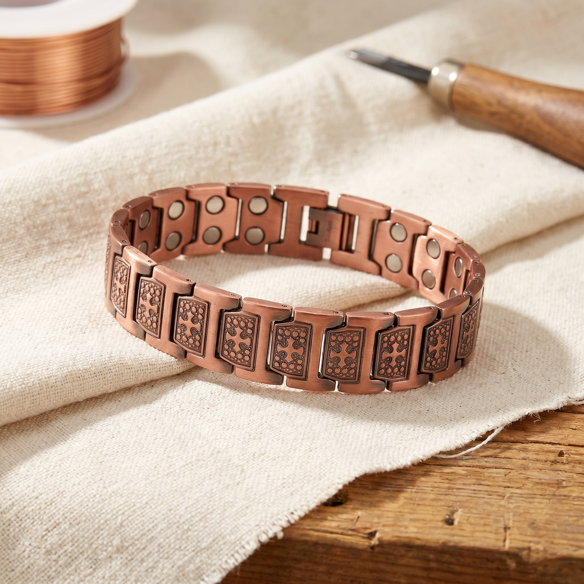 Bracciale in Rame per Uomo Gale di Elena