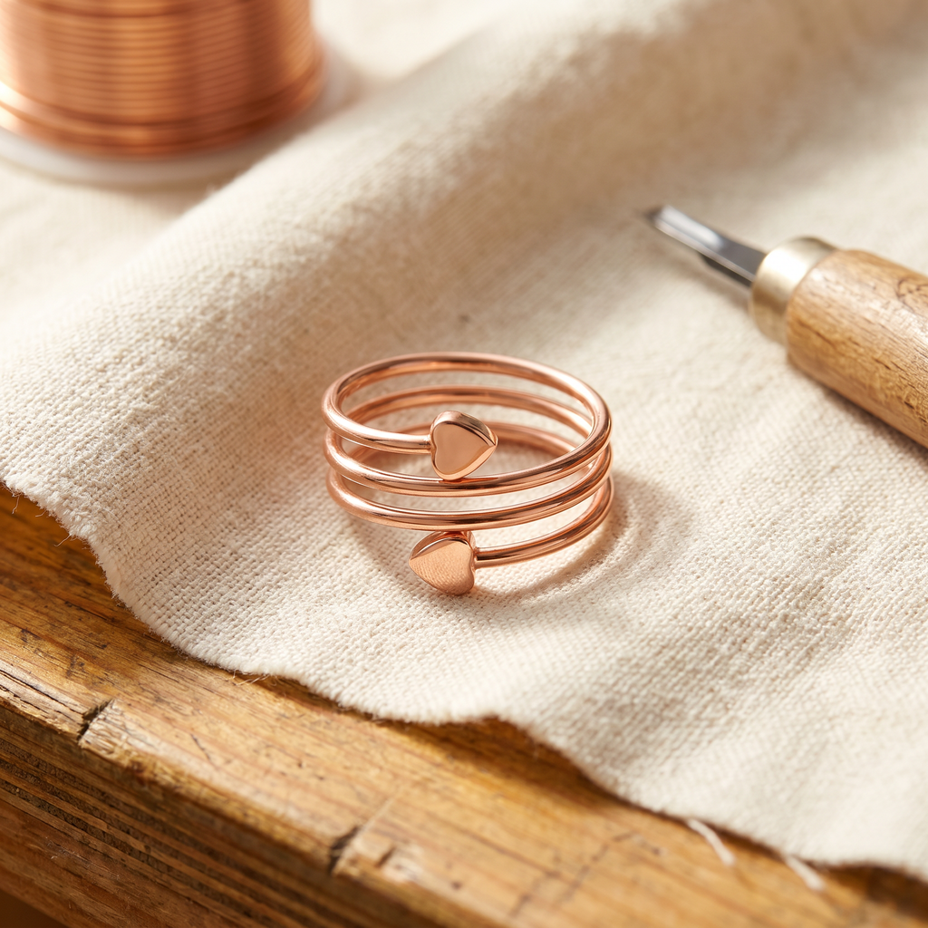 Anello in Rame Haven di Elena
