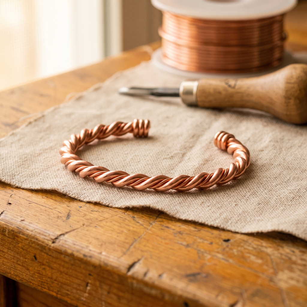 Bracciale in Rame Tensor di Elena